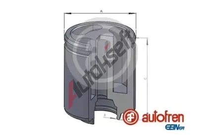 AUTOFREN SEINSA Pst brzdovho tmenu AFR D025234, D025234