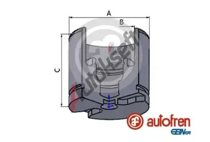 AUTOFREN SEINSA Pst brzdovho tmenu AFR D025256, D025256