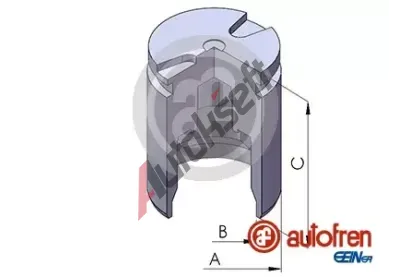 AUTOFREN SEINSA P�st brzdov�ho t�menu AFR D025281, D025281