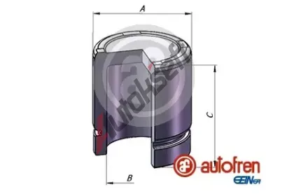 AUTOFREN SEINSA Pst brzdovho tmenu AFR D025301, D025301