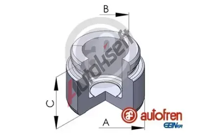 AUTOFREN SEINSA Pst brzdovho tmenu AFR D02536, D02536