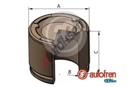 AUTOFREN SEINSA Pst brzdovho tmenu AFR D025466, D025466