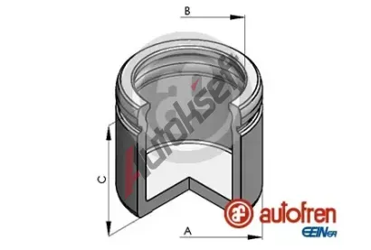 AUTOFREN SEINSA Pst brzdovho tmenu AFR D025491, D025491
