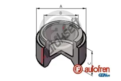 AUTOFREN SEINSA P�st brzdov�ho t�menu AFR D025519, D025519
