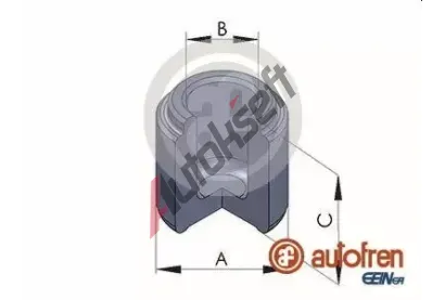 AUTOFREN SEINSA Pst brzdovho tmenu AFR D02552, D02552