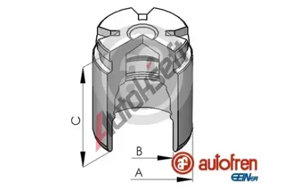 AUTOFREN SEINSA Pst brzdovho tmenu AFR D025530, D025530