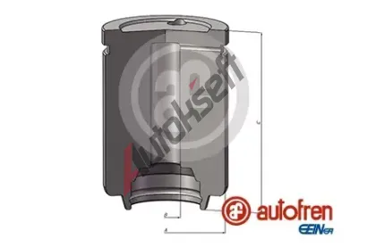 AUTOFREN SEINSA Pst brzdovho tmenu AFR D025583, D025583