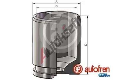 AUTOFREN SEINSA Pst brzdovho tmenu AFR D025594, D025594