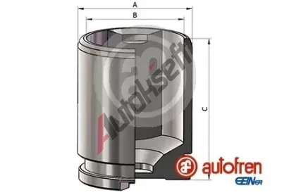 AUTOFREN SEINSA Pst brzdovho tmenu AFR D025620, D025620