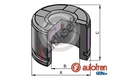 AUTOFREN SEINSA Pst brzdovho tmenu AFR D025662, D025662