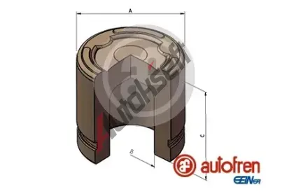 AUTOFREN SEINSA Pst brzdovho tmenu AFR D025680, D025680