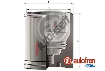 AUTOFREN SEINSA Pst brzdovho tmenu AFR D025681, D025681