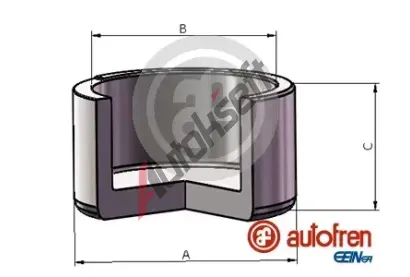 AUTOFREN SEINSA Pst brzdovho tmenu AFR D025686, D025686