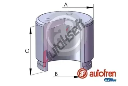 AUTOFREN SEINSA Pst brzdovho tmenu AFR D02572, D02572