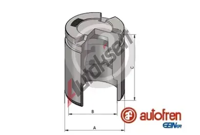 AUTOFREN SEINSA Pst brzdovho tmenu AFR D025742, D025742