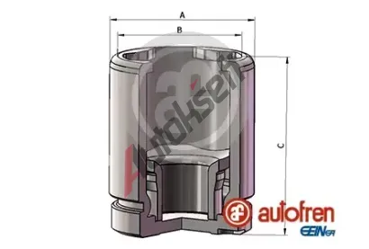 AUTOFREN SEINSA Pst brzdovho tmenu AFR D025748, D025748