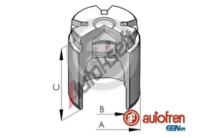 AUTOFREN SEINSA Pst brzdovho tmenu AFR D02578, D02578
