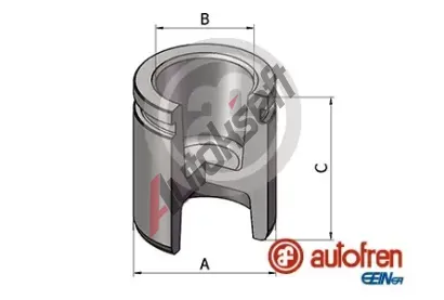 AUTOFREN SEINSA Píst brzdového třmenu AFR D025784, D025784 AUTOFREN SEINSA Píst brzdového třmenu AFR D025784, D025784