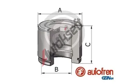 AUTOFREN SEINSA Pst brzdovho tmenu AFR D025785, D025785