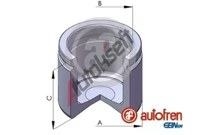 AUTOFREN SEINSA Pst brzdovho tmenu AFR D02579, D02579