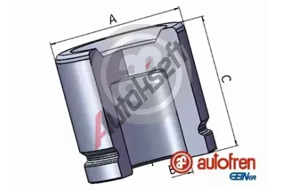 AUTOFREN SEINSA Pst brzdovho tmenu AFR D025791, D025791