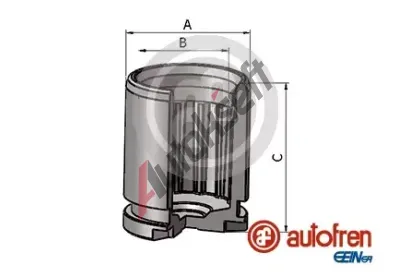 AUTOFREN SEINSA Pst brzdovho tmenu AFR D025804, D025804