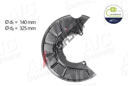 AIC Ochrann� plech proti ne�istot�m brzdov�ho kotou�e ��STI NOV� MOBILITY AIC 54845, 54845