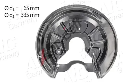 AIC Ochrann� plech proti ne�istot�m brzdov�ho kotou�e P�vodn� kvalita AIC AIC 54847, 54847