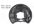 AIC Ochrann� plech proti ne�istot�m brzdov�ho kotou�e P�vodn� kvalita AIC&nbsp;&dash;&nbsp;AIC 55099
