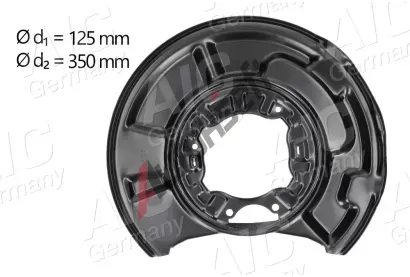 AIC Ochranný plech proti nečistotám brzdového kotouče AIC 55099, 55099 AIC Ochranný plech proti nečistotám brzdového kotouče AIC 55099, 55099