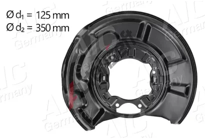 AIC Ochrann� plech proti ne�istot�m brzdov�ho kotou�e P�vodn� kvalita AIC AIC 55100, 55100