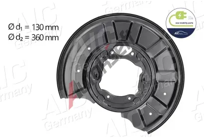 AIC Ochrann� plech proti ne�istot�m brzdov�ho kotou�e ��STI NOV� MOBILITY AIC 55101, 55101