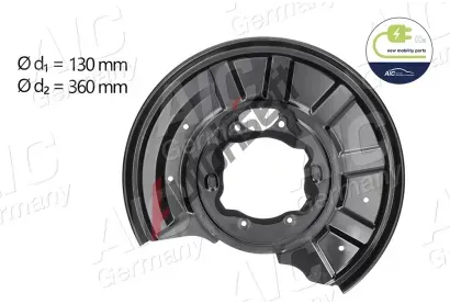 AIC Ochranný plech proti nečistotám brzdového kotouče ČÁSTI NOVÉ MOBILITY AIC 55102, 55102 AIC Ochranný plech proti nečistotám brzdového kotouče ČÁSTI NOVÉ MOBILITY AIC 55102, 55102