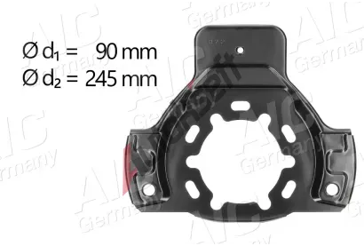 AIC Ochrann� plech proti ne�istot�m brzdov�ho kotou�e AIC 55500, 55500