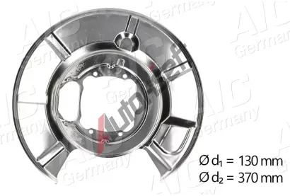 AIC Ochrann� plech proti ne�istot�m brzdov�ho kotou�e AIC 55504, 55504