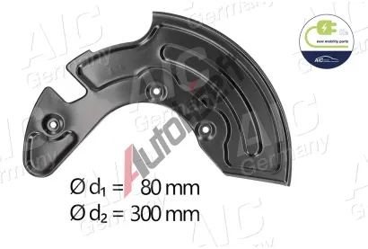 AIC Ochrann� plech proti ne�istot�m brzdov�ho kotou�e ��STI NOV� MOBILITY AIC 55542, 55542