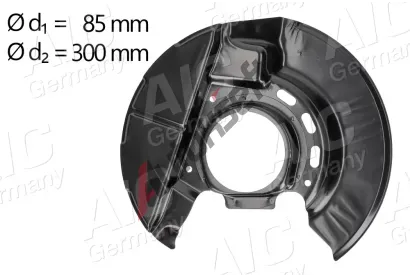AIC Ochranný plech proti nečistotám brzdového kotouče AIC 55736, 55736 AIC Ochranný plech proti nečistotám brzdového kotouče AIC 55736, 55736