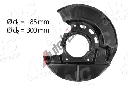 AIC Ochranný plech proti nečistotám brzdového kotouče AIC 55737, 55737 AIC Ochranný plech proti nečistotám brzdového kotouče AIC 55737, 55737