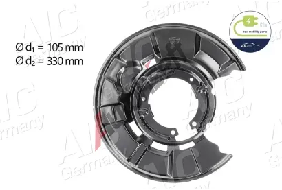 AIC Ochrann� plech proti ne�istot�m brzdov�ho kotou�e ��STI NOV� MOBILITY AIC 55750, 55750