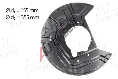 AIC Ochranný plech proti nečistotám brzdového kotouče AIC 55909, 55909 AIC Ochranný plech proti nečistotám brzdového kotouče AIC 55909, 55909