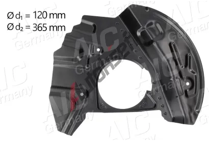 AIC Ochrann� plech proti ne�istot�m brzdov�ho kotou�e AIC 55913, 55913