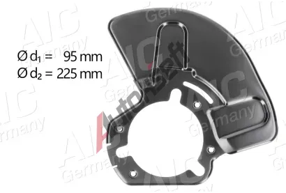 AIC Ochrann� plech proti ne�istot�m brzdov�ho kotou�e AIC 55973, 55973