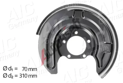 AIC Ochrann� plech proti ne�istot�m brzdov�ho kotou�e P�vodn� kvalita AIC AIC 55976, 55976