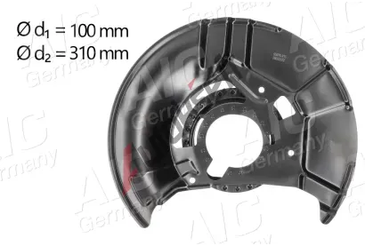 AIC Ochrann� plech proti ne�istot�m brzdov�ho kotou�e P�vodn� kvalita AIC AIC 55978, 55978