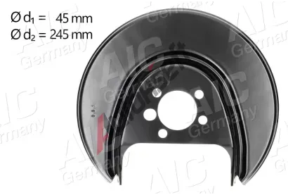 AIC Ochrann� plech proti ne�istot�m brzdov�ho kotou�e AIC 56015, 56015