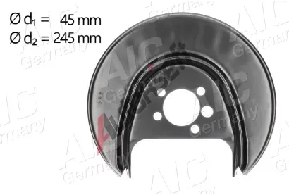 AIC Ochrann� plech proti ne�istot�m brzdov�ho kotou�e AIC 56016, 56016