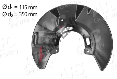 AIC Ochrann� plech proti ne�istot�m brzdov�ho kotou�e P�vodn� kvalita AIC AIC 56019, 56019