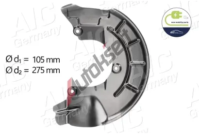 AIC Ochrann� plech proti ne�istot�m brzdov�ho kotou�e ��STI NOV� MOBILITY AIC 56069, 56069