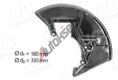 AIC Ochrann� plech proti ne�istot�m brzdov�ho kotou�e P�vodn� kvalita AIC AIC 56147, 56147