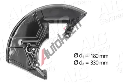 AIC Ochrann� plech proti ne�istot�m brzdov�ho kotou�e P�vodn� kvalita AIC AIC 56148, 56148